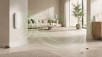 Three PestCalm devices covering a living room