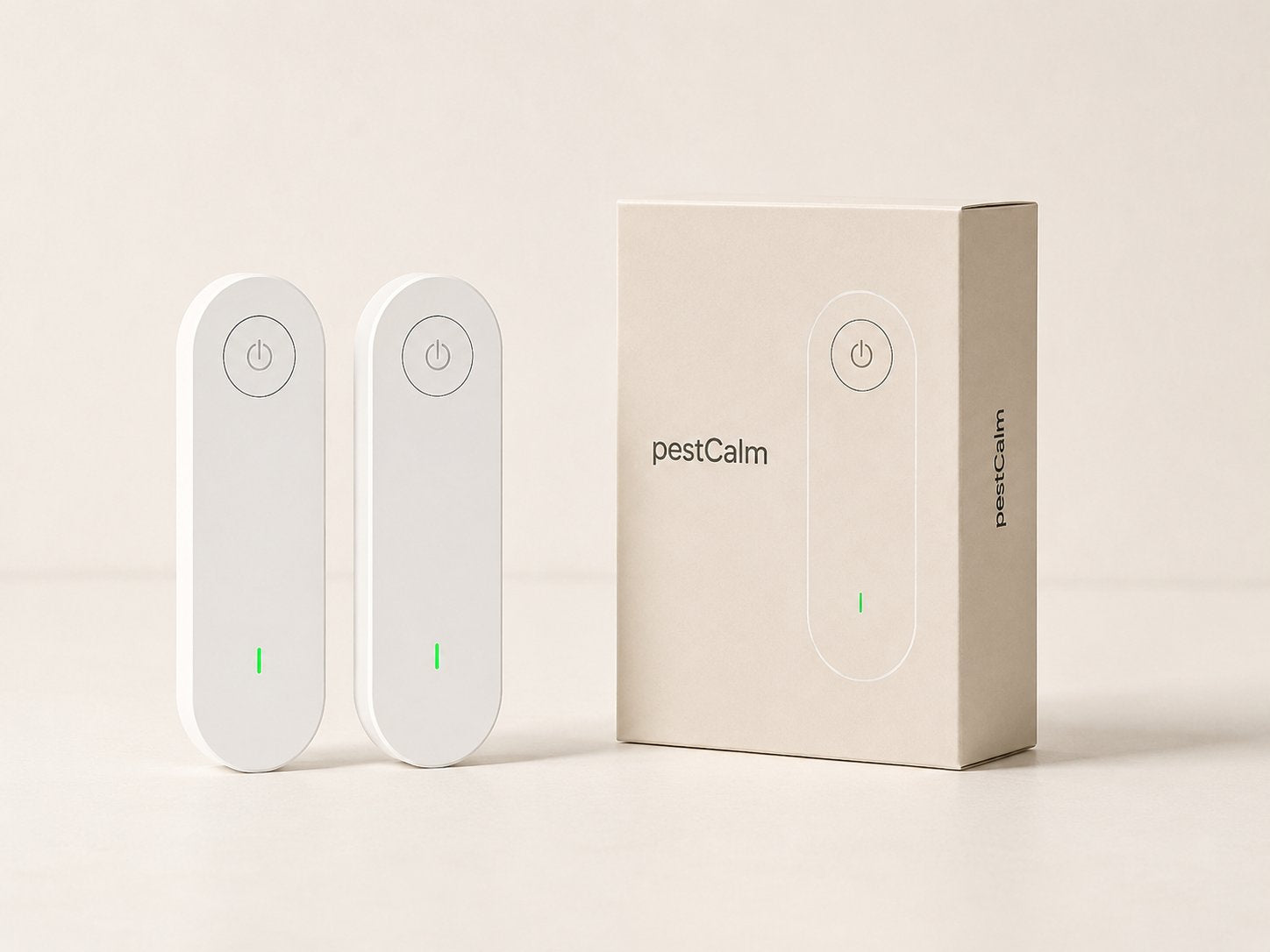 PestCalm 2-Pack with its box
